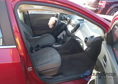 2012 Chevrolet Sonic 2Lt из США, поврежденный, VIN 1G1JC5SHXC4134144